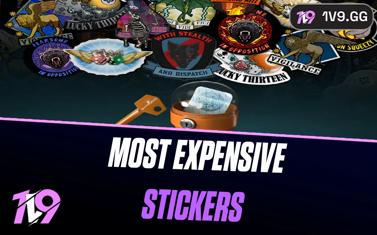 10 Most Expensive CS2 Stickers in 2026